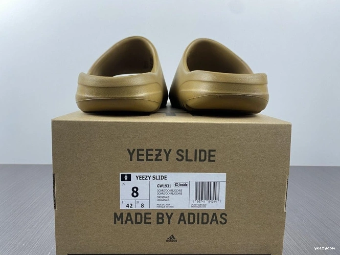GW1931 Slide Ochre Yeezy Adidas 0918